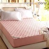 加厚床垫套床罩纯棉防滑席梦思床垫保护套1.8m双人床全棉床笠单件