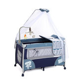 游戏床便携移动多功能婴儿床儿童床可折叠款宝宝床BB床游戏床蚊帐