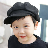 3韩国4韩版2-8岁儿童帽子5秋冬季6男童女童婴儿鸭舌帽7宝宝贝雷帽