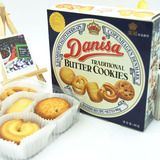 印尼进口饼干 Danisa皇冠丹麦曲奇盒装原味90g/盒特惠热销产口