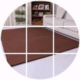 珊瑚绒加厚地毯现代欧式卧室客厅茶几沙发满铺床边定制瑜伽大地垫