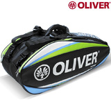 正品OLIVER羽毛球拍包单双肩背六支装网/羽拍包 新款两用运动包