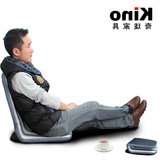 KINO宜家日式单人折叠沙发椅 懒人床上靠椅 哺乳椅懒人沙发可拆洗