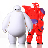 BIG HERO6 迪士尼超能陆战队公仔 白胖子手办机器人大白模型礼物