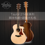 正品Taylor泰勒 214 214CE ES2可打板单板民谣木吉他电箱吉他包邮