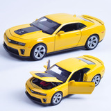 威利1:24雪佛兰科迈罗大黄蜂汽车模型合金仿真精品收藏汽车模型