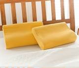 『韩国进口代购』G242 简约纯色乳胶枕枕套 两色可选