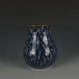 仿古瓷器 单色釉 窑变釉 尊 花瓶 仿民国风格 古董古玩手工艺收藏