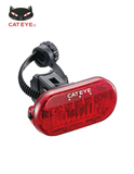猫眼CATEYE山地车公路车尾灯 超亮LED自行车尾灯警示灯 骑行装备