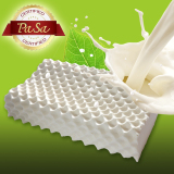 泰国代购 进口100%天然乳胶高低枕保健枕橡胶枕 PT3颗粒 pasa枕头