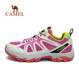 CAMEL骆驼户外登山鞋 女防滑耐磨网面透气旅游徒步鞋 正品