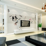 无纺布大型壁画 客厅电视背景墙壁纸 中式 中国特色高风劲节