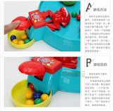 喂养小青蛙抢食儿童桌面游戏亲子互动桌游益智玩具动手动脑3-5岁