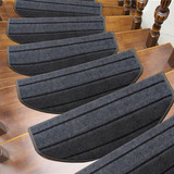 室内楼梯踏步垫 免胶自粘防滑 楼梯地毯灰色垫子地垫脚垫定制包邮