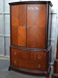 特价销售清仓处理外贸出口原单美式欧式实木家具两门衣柜电视柜