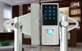 玻璃门专用锁电子锁 密码锁 指纹门锁 智能刷卡锁 智能锁 包邮