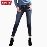 Levi's李维斯春季女士711紧身窄脚水洗牛仔裤19567-0033