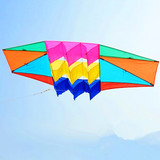 潍坊新款立体镂空三角风筝 伞布滑翔机风筝雷达风筝 上海李氏风筝
