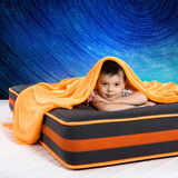 椰棕床垫梦洁正品1.8m床席梦思2米天然乳胶床垫12cm双人2/2.2米
