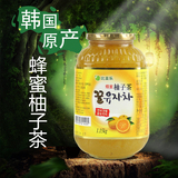 韩国进口比亚乐蜂蜜柚子茶蜜炼柚子酱水果味冲调饮品蜜柚茶1150g