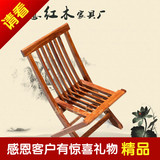 特价红木刺猬紫檀椅小折叠凳非洲花梨木儿童休闲椅钓鱼凳
