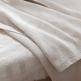 米白色棉麻亚麻皮沙发垫坐垫四季通用木沙发巾套布艺简约现代纯色
