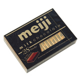 日本进口Meiji milk明治钢琴至尊牛奶巧克力120g 26枚