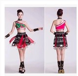 性感成人女装演出服舞蹈服装表演服装现代舞民族舞蹈佤族彝族服饰
