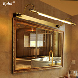 前美式灯镜复古led美式镜前灯 欧式浴室镜灯简约卫生间灯具镜柜灯