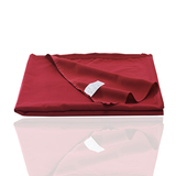 纯色系列全棉斜纹喷气单件床单 纯色床上用品单人双人床单紫红色