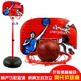 送篮球打气筒男孩玩具篮球架可升降移动家用室内投篮框挂式儿童