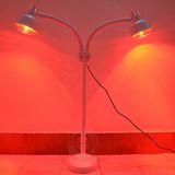 双头红外线理疗灯 立式家用美容院用远红外线灯 红外线电烤灯