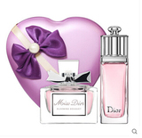 香港专柜正品Dior/迪奥明星香水Q版套装 真我+花漾甜心+粉魅+礼盒