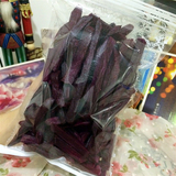 天然有机非油炸零食紫薯脆香脆紫薯条紫薯干250g 两件包邮