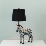 简约现代儿童房装饰台灯 创意时尚斑马动物卧室床头灯书房书桌灯