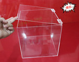 定做有机玻璃盒子 亚克力盒子 透明盒子 带盖盒子 展示盒 储物盒