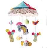 婴儿床铃玩具手拍鼓儿童新生玩具女孩男孩012岁礼物礼盒0