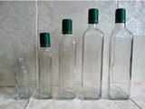 特价透明方形玻璃橄榄油瓶核桃油瓶葵花籽油瓶山茶油瓶
