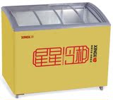 星星SD/SC366SY商用卧式冷柜单温冷冻冷藏圆弧门展示柜特价冰柜