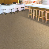 华德地毯 环保PVP底背办公室会客室卧室方块毯 拼块地毯加密工程