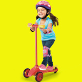 【天猫超市】美国小泰克儿童滑板车  三轮脚踏车滑轮车 红色