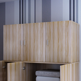 诚元衣橱衣柜顶柜收纳柜储物柜实木木质简约现代木质柜 顶箱柜