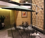 欧式铁艺阳台桌椅三件套户外休闲组合圆形桌椅时尚咖啡厅餐厅促销