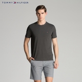 TommyHilfiger 男装基础纯色圆领短袖T恤-C837849804MS