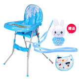 K1Q儿童餐椅便携式可折叠宝宝餐椅超大餐盘婴儿餐桌椅凳多功能