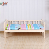 三面护栏儿童床 松木床 实木床可与大床对接安全度高