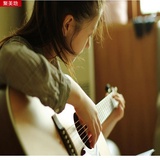 38寸民谣椴木粉色玫瑰木男女生练习包初学者学生乐器怎样挑选吉他