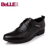 Belle/百丽男鞋春秋皮鞋专柜同款牛皮系带商务休闲男单鞋2UD01CM4
