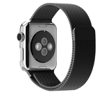 苹果手表带iwatch米兰尼斯applewatch不锈钢金属回环表带运动男女