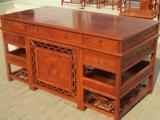 中式古典红木家具/非洲花梨木全实木老板桌/大班台/写字台书桌